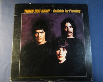 THREE DOG NIGHT, Suitable For Framing, Rock Record, Pop Record, Vintage Vinyl, Record Vinyl, Vinyl Record, Lp, Vintage Records, 1969 Records
