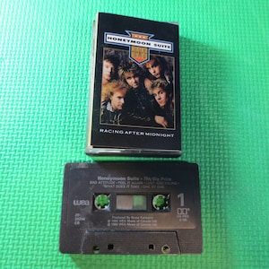Cassette Tapes, HONEYMOON SUITE Tape, RACING After Midnight, Honeymoon Suite Lp, Cassette Music, Tape Cassette, Cassette, 1988 Cassette