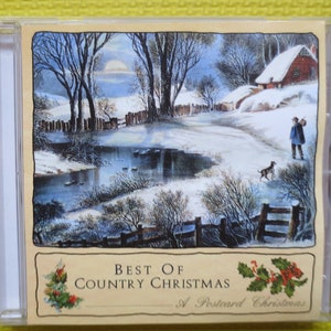 Vintage Cd&#39;s, COUNTRY CHRISTMAS, CHRISTMAS Album, Christmas Carols, Christmas Hymns, Choirs, Christmas Cd, Christmas Music Cd, Compact Disc