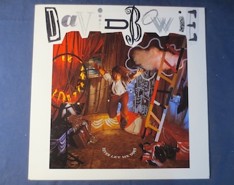 Vintage Records, DAVID BOWIE, Never Let Me Down, Bowie Records, Bowie Albums, Bowie Lp, Bowie Vinyl, David Bowie Record, Vinyl, 1987 Records
