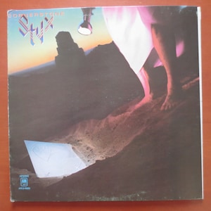 Vintage Records, STYX Album, CORNERSTONE, MEXICAN Record, Vintage Vinyl, Styx Vinyl, Styx, Vinyl Record, Rock Vinyl, Vinyl Lps, 1979 Records