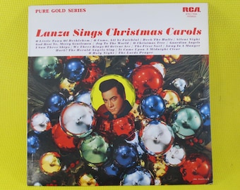 Vintage Records, MARIO LANZA, CHRISTMAS, Christmas Record, Christmas Album, Christmas Lp, Christmas Songs, Christmas Music, Lp, 1976 Records