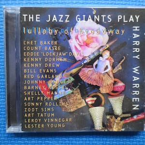 Vintage Cd, HARRY WARREN, JAZZ Giants, Chet Baker Cd, Count Basie Cd, Kenny Dorham Cd, Kenny Drew Cd, Red Garland Cd, Cd, 1998 Compact Disc