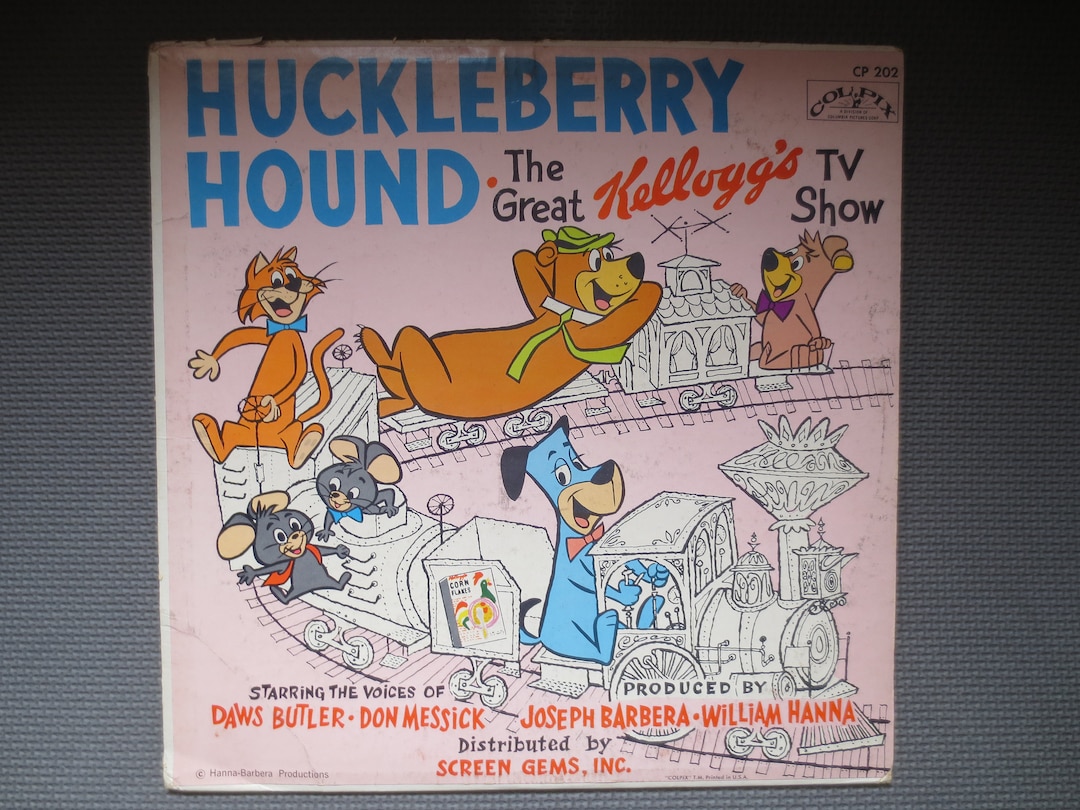Vintage Huckleberry Hound Record: Kellogg's TV Show, 1959 - Etsy