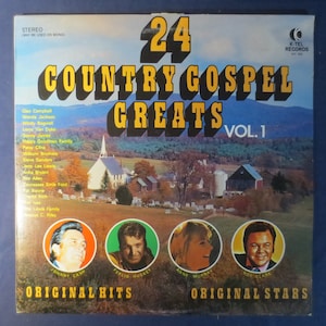 K-Tel RECORDS, 24 GOSPEL GREATS, K-Tel Album, K-Tel Vinyl, K-Tel Lp, Pop Record, Pop Vinyl, Vintage Vinyl, Lp, Vintage Records, 1972 Records