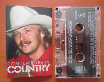 CONTEMPORARY COUNTRY, Country Music, 1993 Cassette Tape, Vintage Album
