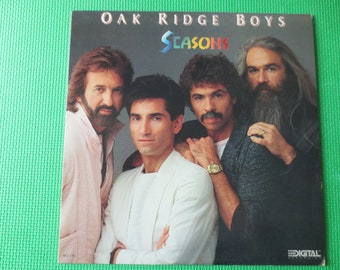 The OAK RIDGE BOYS, Seasons, Vintage Album, 1986 Record, Vinyl Lp