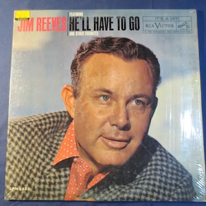 JIM REEVES Record, He&#39;ll Have to Go, Jim Reeves Album, Jim Reeves Vinyl, Jim Reeves Lp, Vintage Vinyl, Vinyl, Vintage Records, 1960 Records