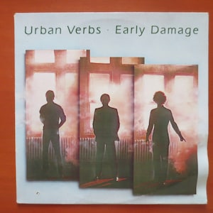 Vintage Records, URBAN VERBS Album, EARLY Damage Lp, Urban Verbs Record, Urban Verbs Vinyl, Urban Verbs Lp, Vintage Vinyl, Lps, 1981 Records
