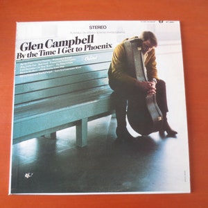 Vintage Records, Album GLEN CAMPBELL, Get To PHOENIX, Glen Campbell Vinyl, Glen Campbell Lp, Country Record, Vintage Vinyl, Lp, 1967 Records