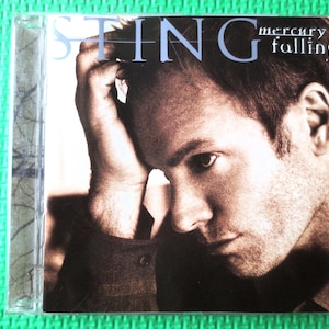Vintage Cd&#39;s, STING, Mercury Falling, STING Cds, Vintage Compact Disc, STING Albums, Sting Lps, Music Cd, Rock Music Cd, 1996 Compact Disc