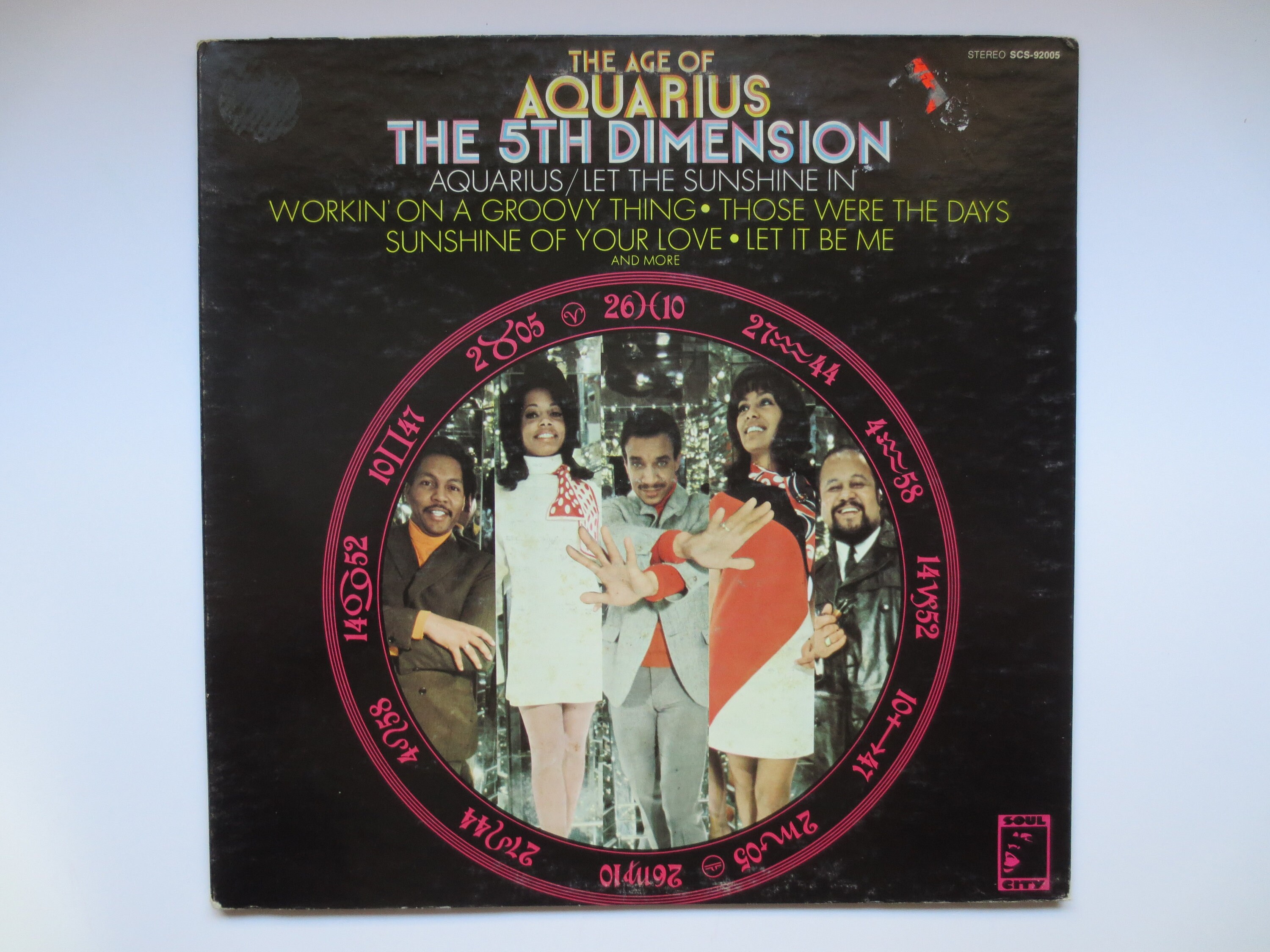 The 5th DIMENSION, the AGE of AQUARIUS, 5th Dimension Record The 5th DIMENSION, the AGE of AQUARIUS, 5th Dimension Record