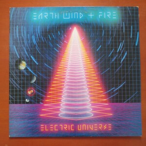 Vintage Records, EARTH WIND and FIRE, Electric Universe, Disco Records, Disco Albums, Vintage Vinyl, Pop Album, lps, Vinyl Lp, 1983 Records