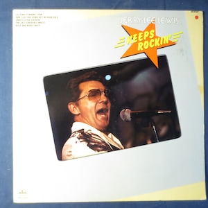 Vintage Records, JERRY LEE LEWIS, Keeps Rockin&#39;, Rock Records, Vintage Vinyl, Records, Vinyl Records, Record Vinyl, Vinyl Lps, 1978 Records