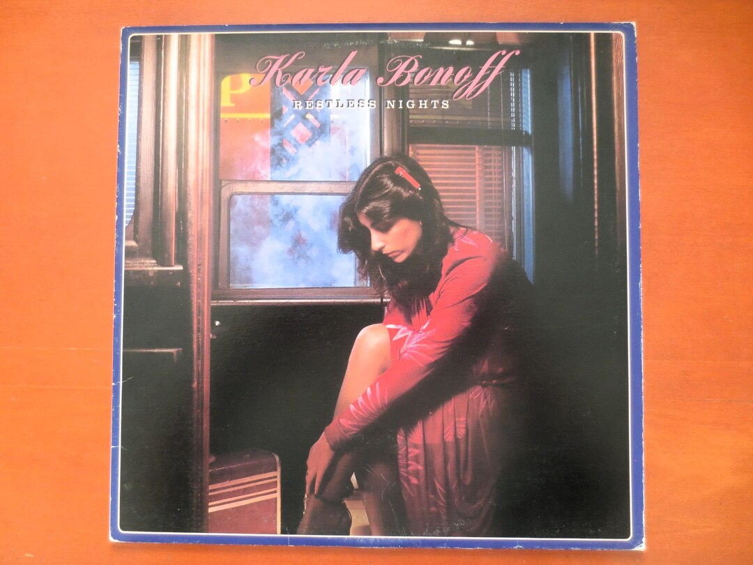 Karla Bonoff - Restless Nights Vinyl LP - 1977 Country Album Karla Bonoff - Restless Nights Vinyl LP - 1977 Country Album