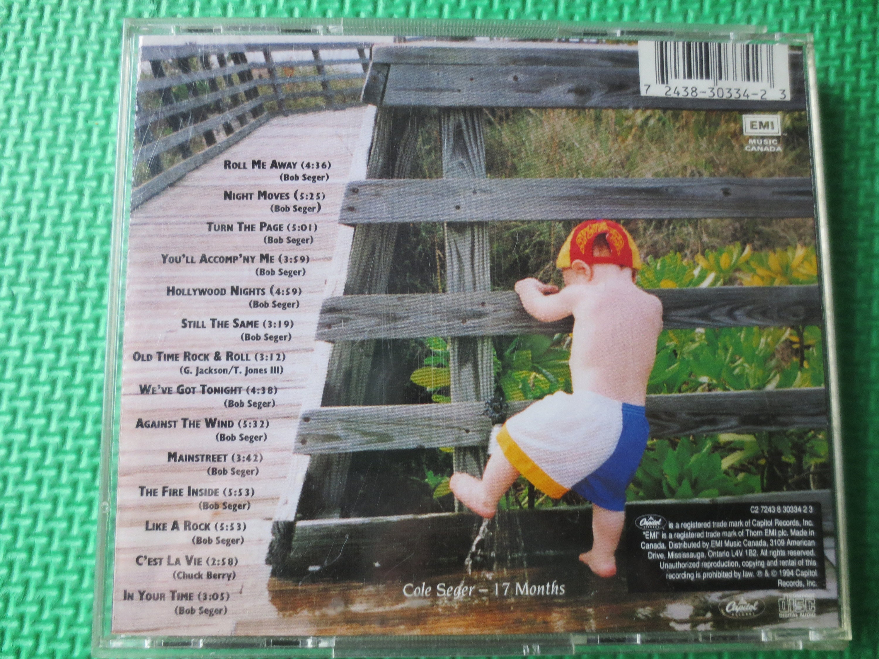 Vintage Bob Seger Greatest Hits CD - 1994 Compact Disc - Etsy