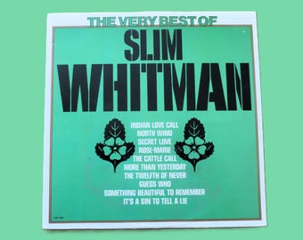 Slim Whitman – The Very Best of Slim Whitman (1980) Vinyl LP