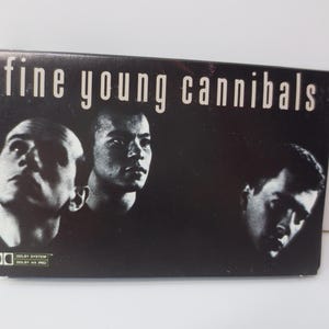 Cassette Tapes, FINE YOUNG CANNIBALS, Pop Tape, Pop Album, Pop Music, Pop Song, Tape Cassette, Vintage Cassette, Cassette, 1985 Cassette