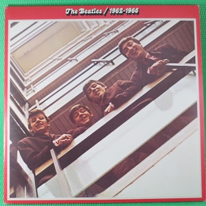 Vintage Records, The BEATLES, RED ALBUM, 1962 - 1966, The Beatles Record, The Beatles Album, The Beatles Lp, Vinyl Records, Vinyl Beatles