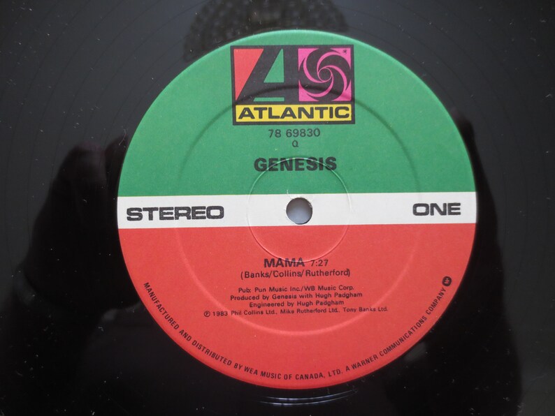 GENESIS, Mama, EP, 1983 Record, Vintage Vinyl - Etsy