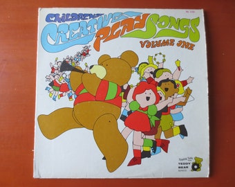 Stepping Tones – Children's Creative Play Songs Volume One (1970s) Vinyl LP
