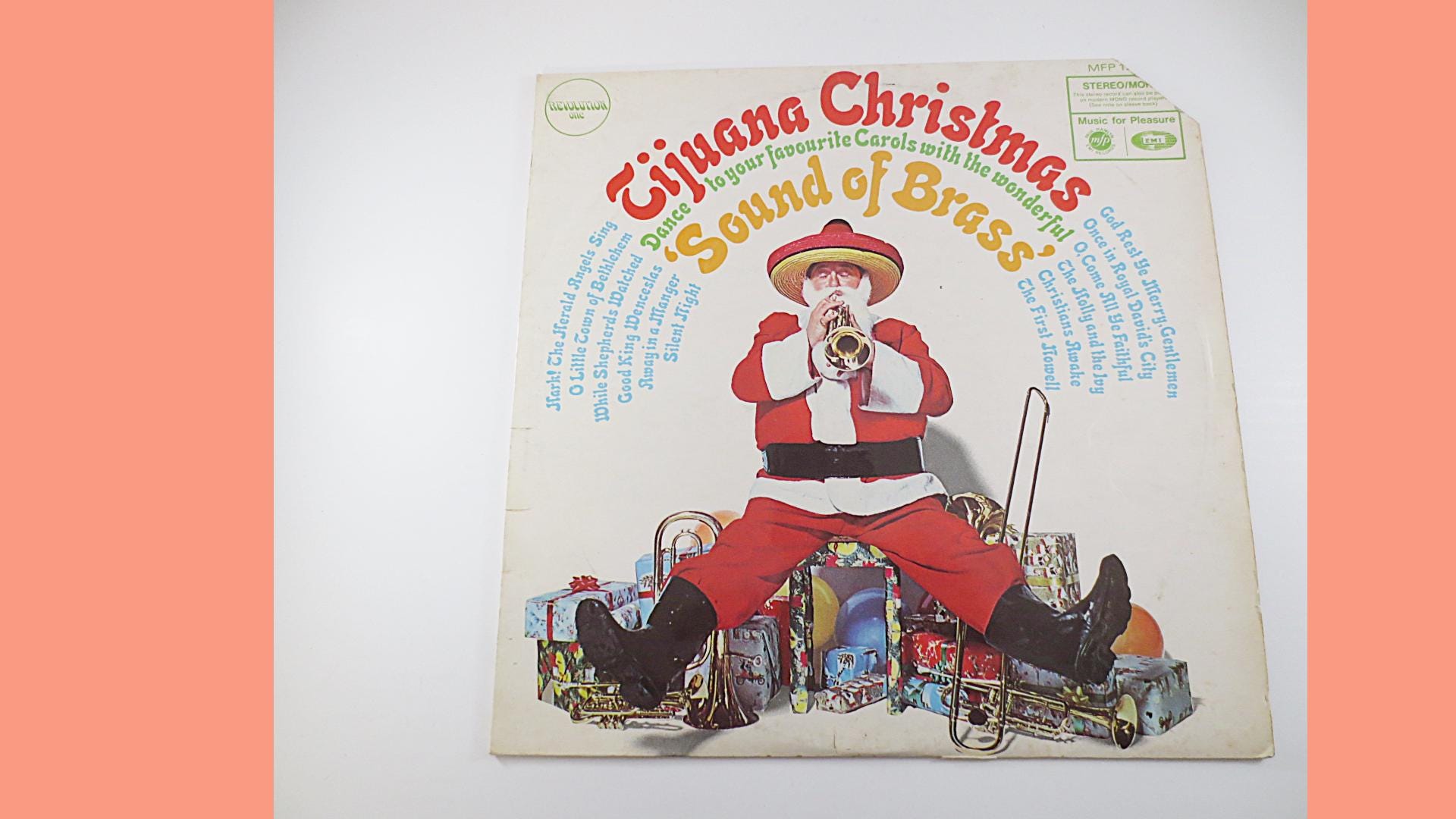 Tijuana Christmas Vinyl LP, 1967 Torero Band, Vintage Jazz Record