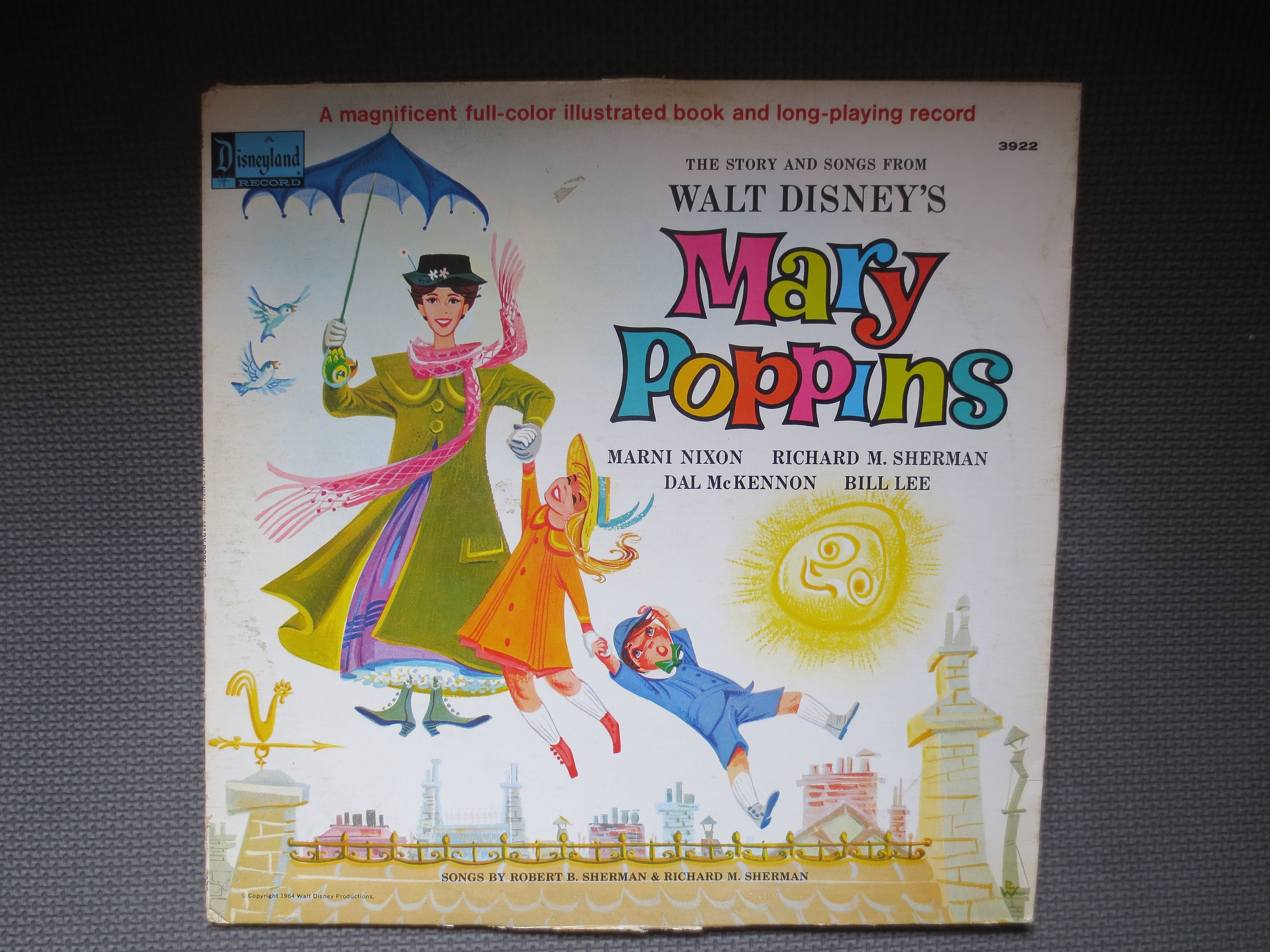 メリー・ポピンズ、ディズニーランド、ヴィンテージアルバム、1964年