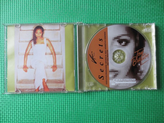 Vintage Toni Braxton 'secrets' CD - 1996 Pop Music Album - Etsy