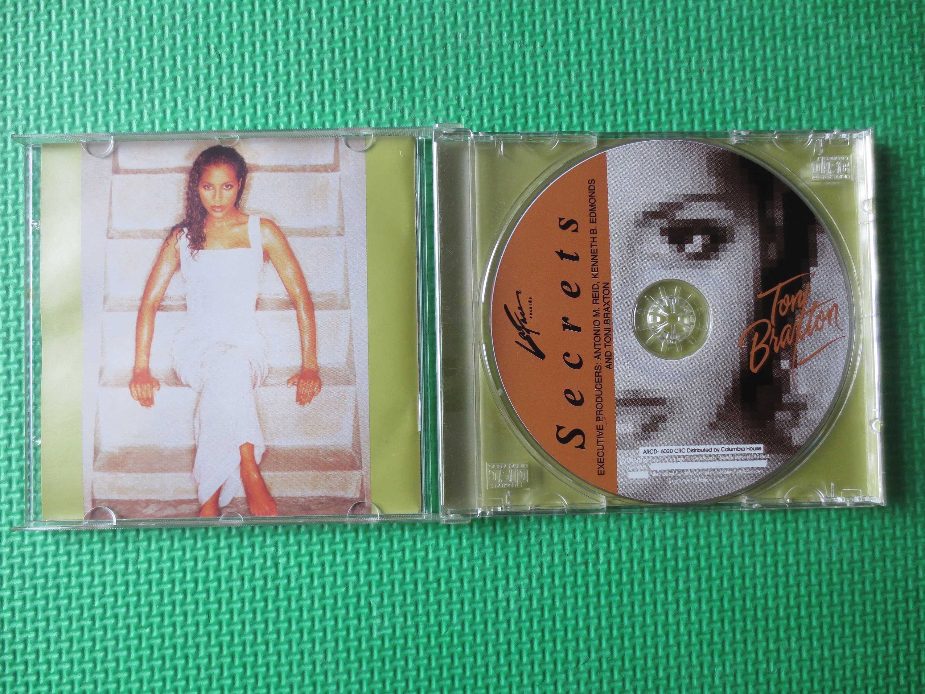 Vintage Toni Braxton 'secrets' CD - 1996 Pop Music Album - Etsy UK
