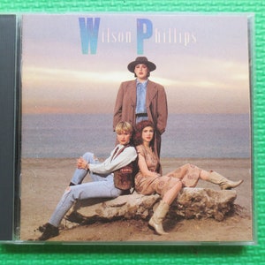 Vintage Cd, WILSON PHILLIPS, Debut Cd, Wilson Phillips Cd, Wilson Phillips Lp, Dance Music Cd, Music Cd, Pop Music Cd, 1990 Compact Disc