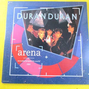 Vintage Records, DURAN DURAN, ARENA, Duran Duran Ep, Duran Duran Records, Duran Duran lps, Duran Duran Live, Duran Duran Hits, 1984 Records