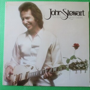 JOHN STEWART, Bombs Away DREAM Babies, John Stewart Record, John Stewart Album, vinyle, disque vinyle, vinyles lp, disques vintage, disques de 1979