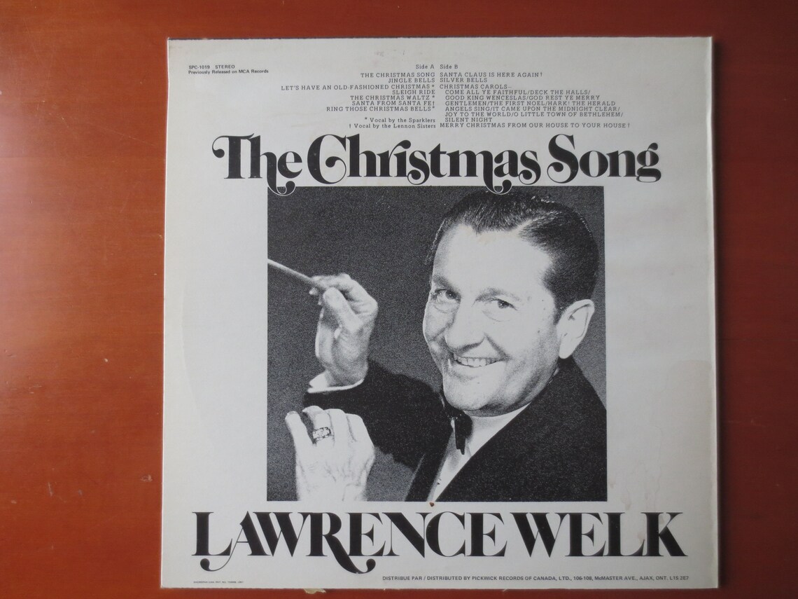 Vintage Records LAWRENCE WELK CHRISTMAS Album Christmas Etsy Singapore