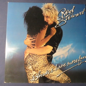 Vintage Records, ROD STEWART Record, Blondes Have More FUN, Rod Stewart Albums, Rod Stewart Vinyl, Rod Stewart Lp, Records, Lp, 1978 Records