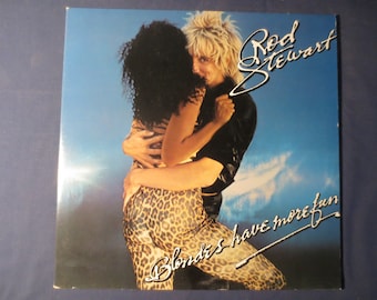 ROD STEWART, Blondes Have More Fun, Álbum clásico, Disco de 1978, Vinilo LP