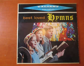 Best Loved Hymns Christmas LP, 1965 Vintage LP