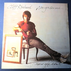 CLIFF RICHARD, NOW You See Me, Rock Records, Cliff Richard Record, Cliff Richard Album, Cliff Richard Lp, Lps, Vintage Records, 1982 Records