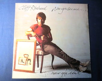 Cliff Richard - Now You See Me Now You Don't Vinyl LP - 1982 Vintage Record