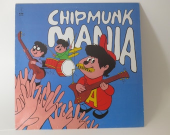 【LPレコード】【オリジナル盤】The Chipmunks Beatles The Chipmunks Sing The Beatles Hits LP Record アルビンと