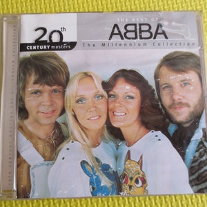 ABBA, MILLENNIUM COLLECTION, Abba Cd, Abba Music, Abba Hits Cd, Abba Songs, Pop Music Cd, Abba Album, Disco, Vintage Cds, 1992 Compact Discs