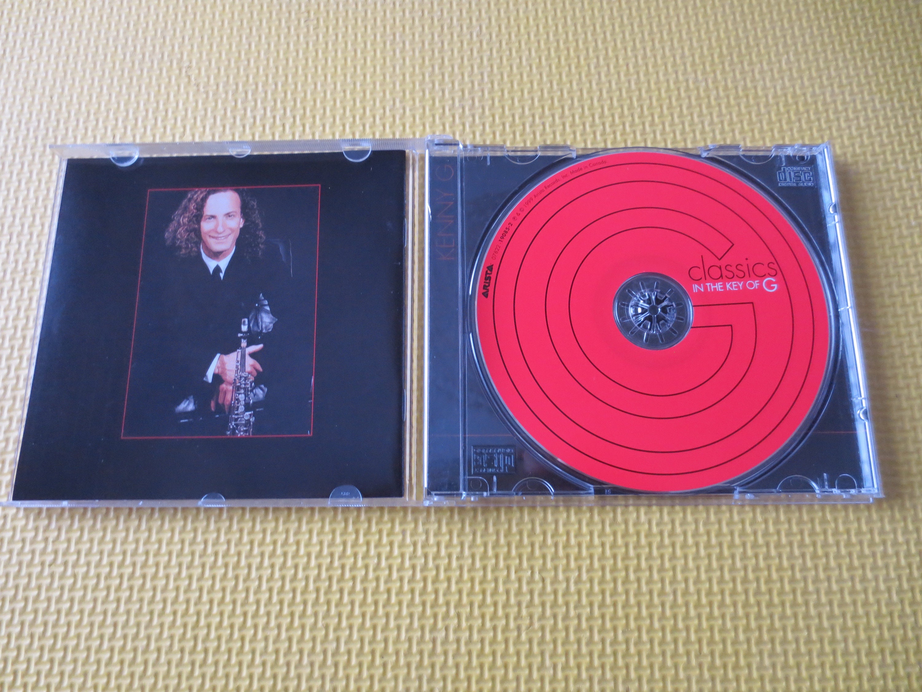 Vintage Kenny G CD: Classics in the Key of G (1999) - Etsy