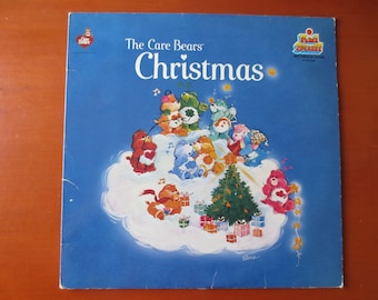The CARE BEARS, CHRISTMAS Album, Christmas Songs, Christmas Record, Christmas Vinyl, Christmas Lp, Vinyl Lps, Vintage Records, 1983 Records