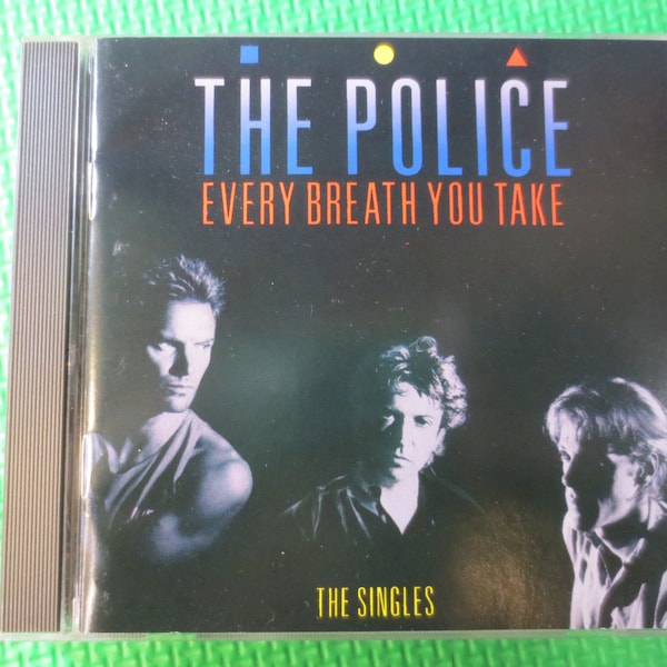 Vintage Cd's, The POLICE, The SINGLES, The POLICE Cd, Rock Compact Disc, The Police Album, The Police Lp, Classic Rock Cd, 1986 Compact Disc