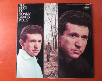 Sonny James 'Best Of' Vinyl Record, 1969 Country Album