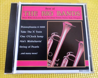 BIG BANDS, GREATEST Hits, 1985 Compact Disc, Vintage Cd