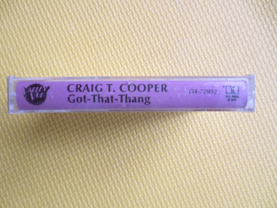 CRAIG T. COOPER, Got That Thing, 1990 Cassette Tape, Vintage