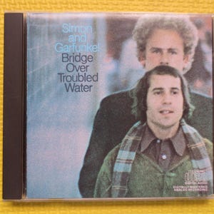 Vintage Cd&#39;s, SIMON and GARFUNKEL, BRIDGE Over Troubled Waters, Paul Simon Cd, Garfunkel Cd, Pop Music Cd, Music Cd, Cds, 1985 Compact Disc
