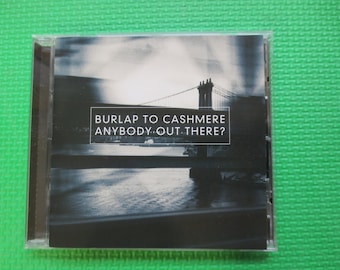 BURLAP to CASHMERE, ANYBODY Out There?, Flamenco Guitar, 1998 Compact Disc, Vintage Cd