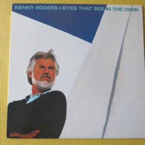 KENNY ROGERS, EYES That See in the Dark, Country Records, Kenny Rogers Record, Kenny Rogers Album, Vinyl Lps, Vintage Records, 1983 Records