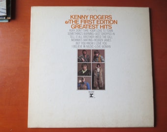 Kenny Rogers & The First Edition Greatest Hits Vinyl Record - 1970